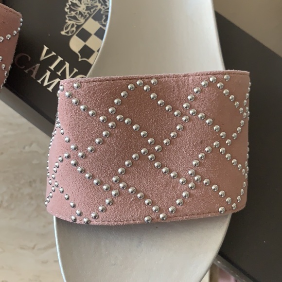 Vince Camuto Studded Slides - Picture 3 of 9